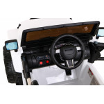 Elektrické autíčko Jeep All Terrain - nelakované - biele